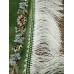 Иранский ковер QUM Silk 10001 Зеленый - фото №1